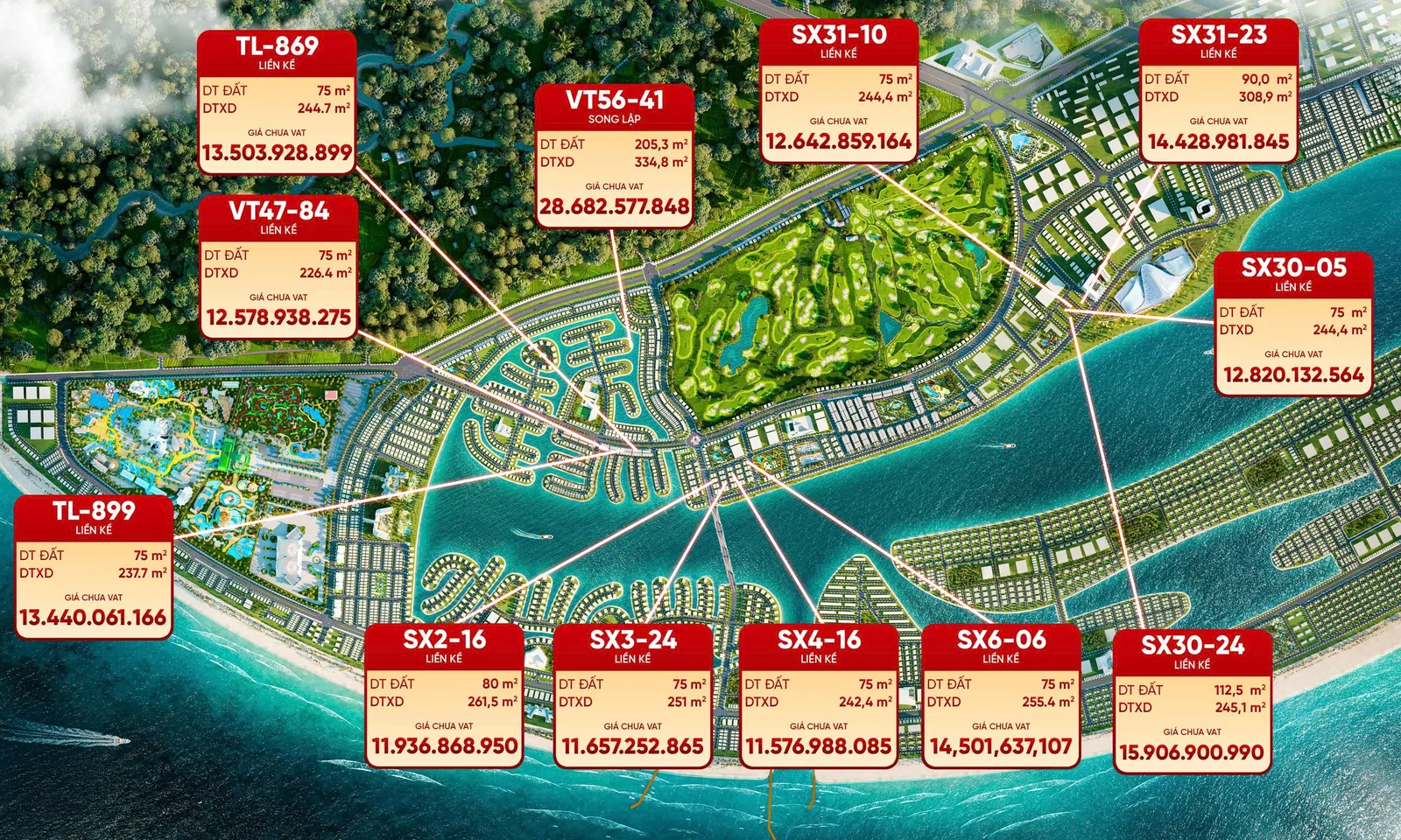 Giỏ hàng Vin Cần Giờ - Vinhomes Green Paradise Cần Giờ