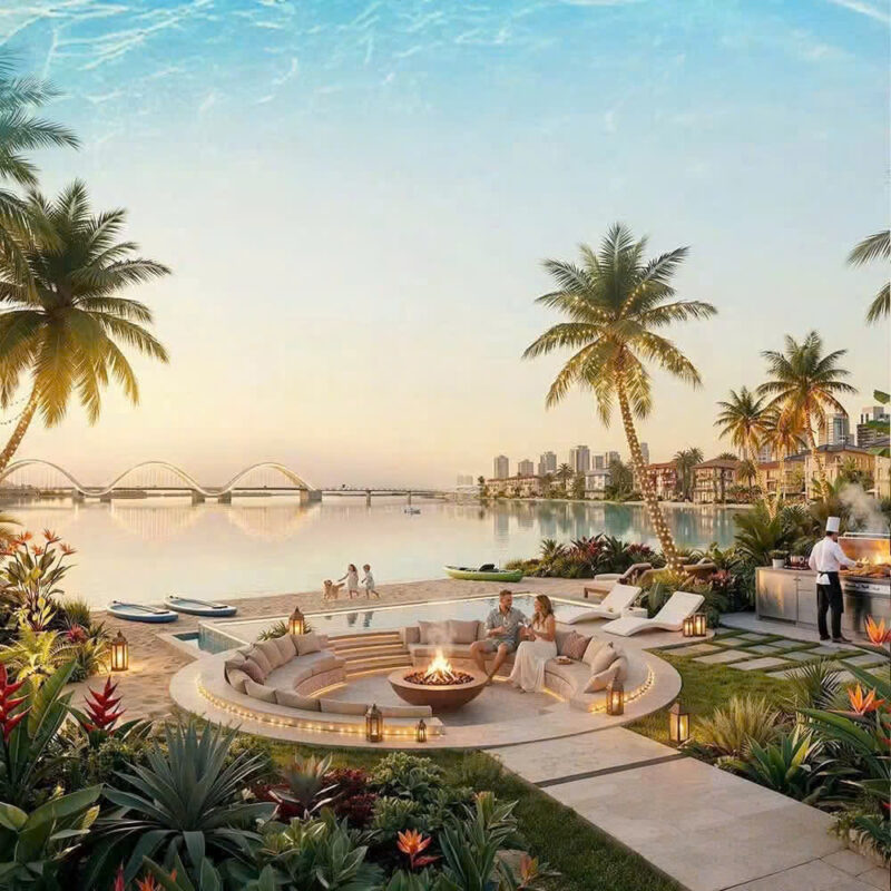 Không gian đô thị biển Vinhomes Green Paradise Cần Giờ