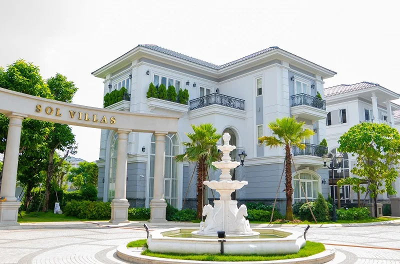 Thông tin giá bán tham khảo biệt thự Sol Villas
