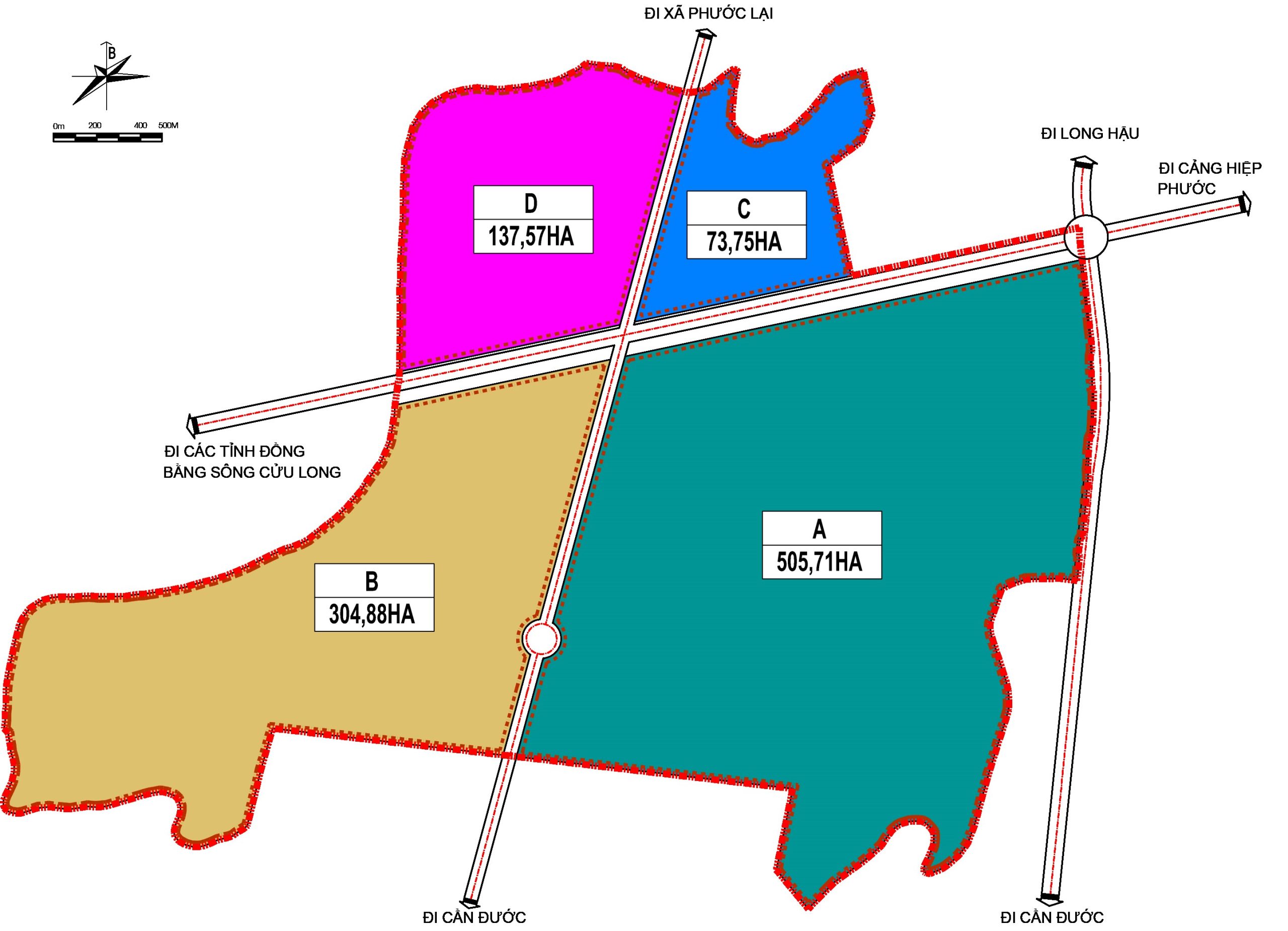 Mặt bằng tổng thể Vinhomes City Royal và các khu chức năng