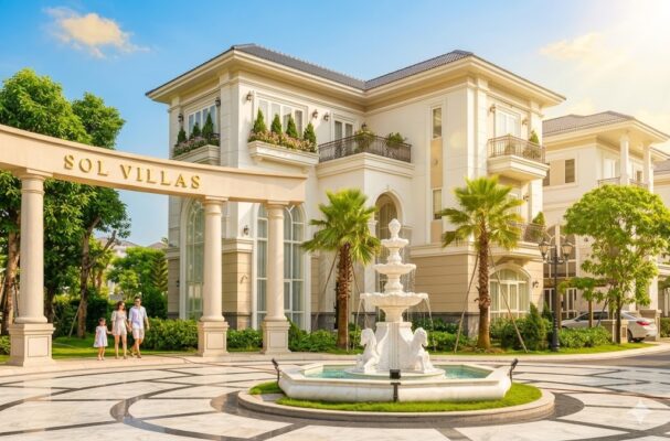 biệt thự đơn lập sol villas 