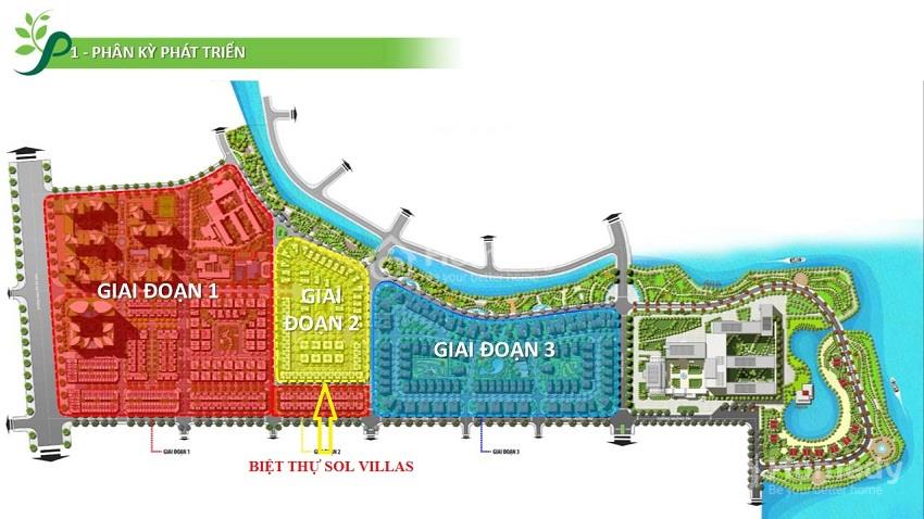 Toàn cảnh khu biệt thự Sol Villas