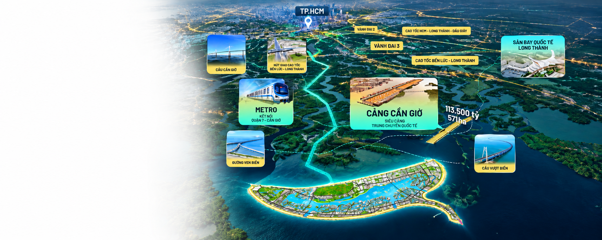 Bản đồ quy hoạch Cần Giờ dùng để tham khảo thông tin khu vực