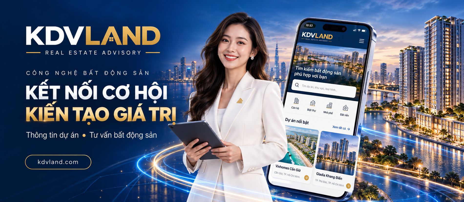 KDVLAND – Công nghệ bất động sản, kết nối cơ hội, kiến tạo giá trị