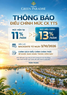 chính sách mới nhất vinhomes cần giờ