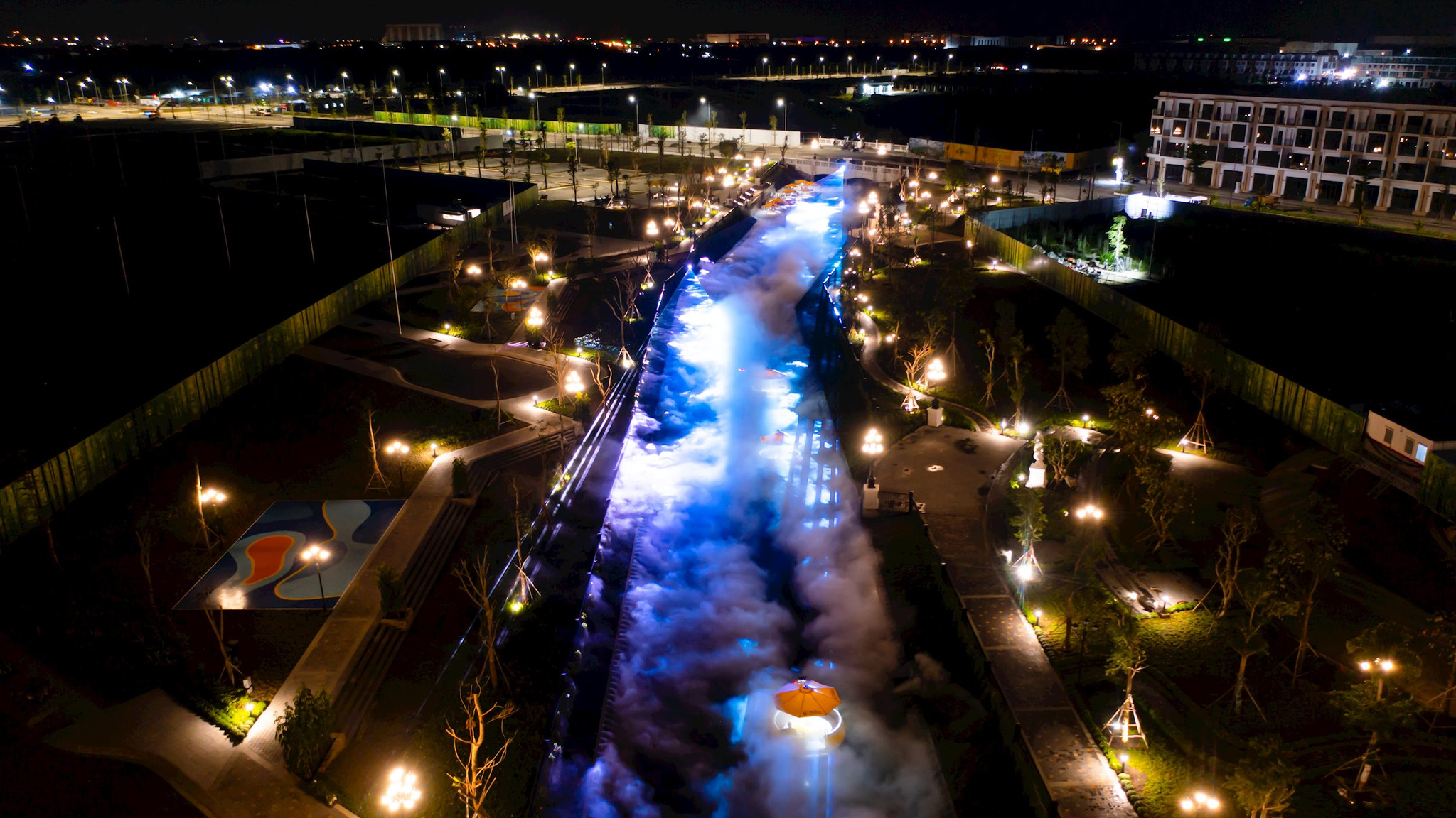 Dòng sông Ánh sáng tại T&T City Millennia Long Hậu