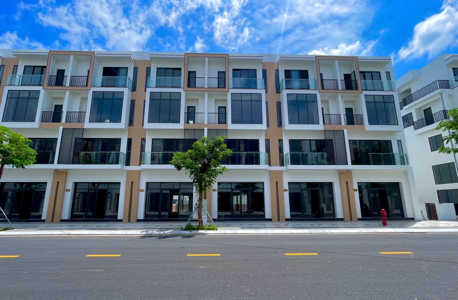 Mẫu shophouse tại T&T City Millennia Long Hậu