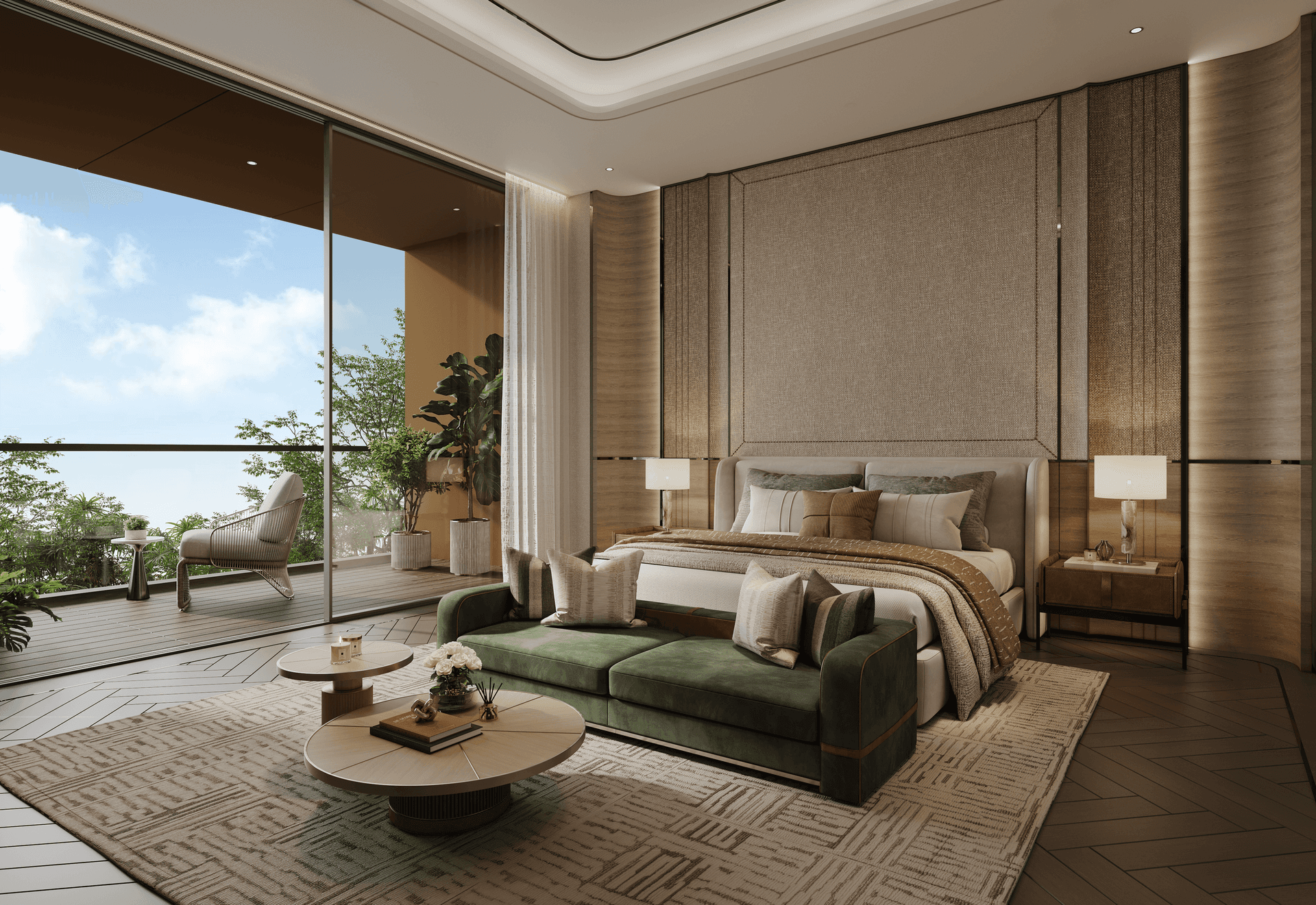 Phối cảnh SOLA: chốn nghỉ ngơi ngập ánh sáng
