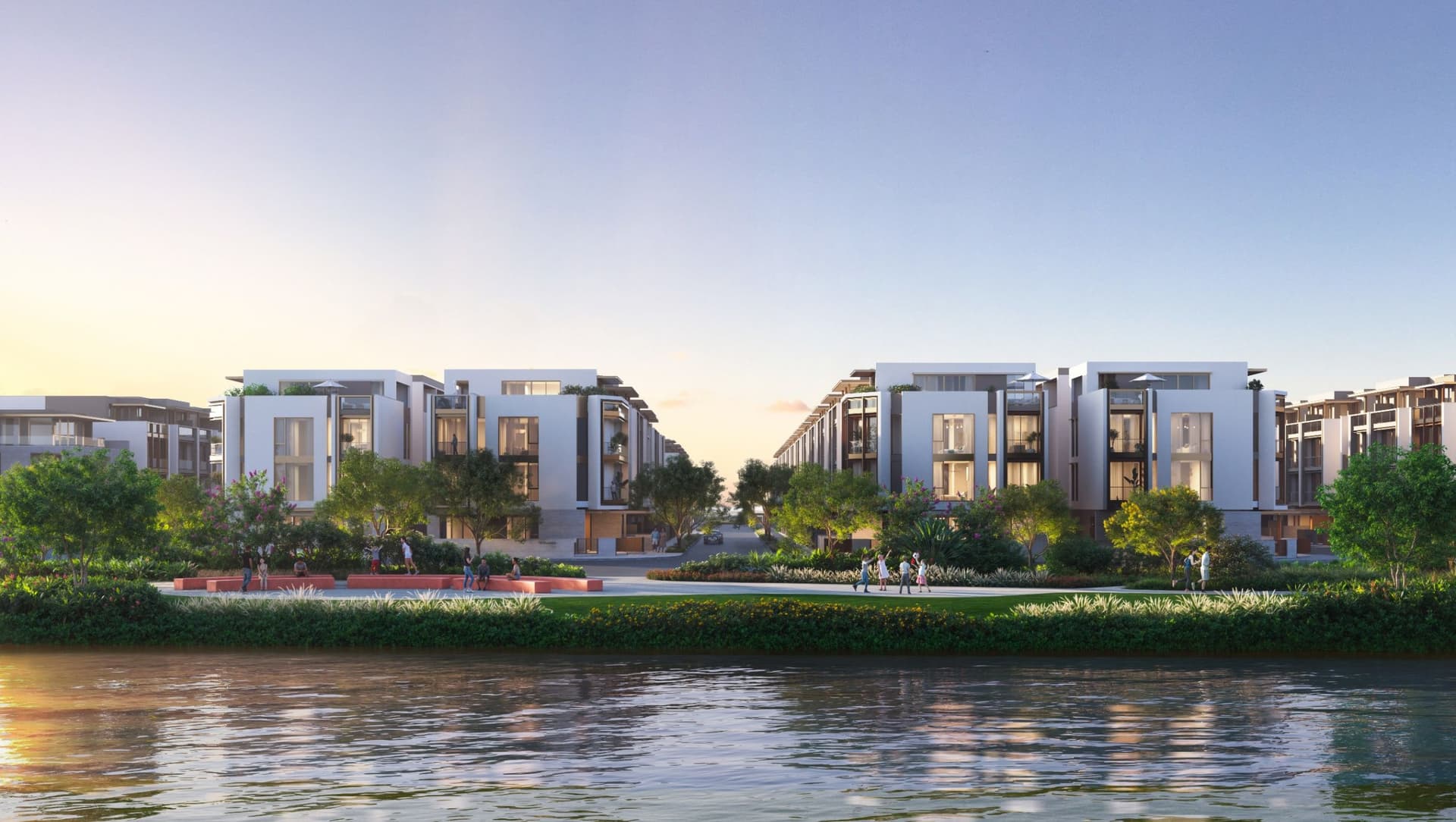 Phối cảnh công viên Horizon tại bán đảo Sola