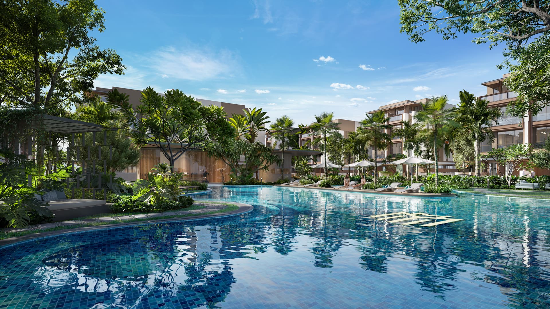 Phối cảnh công viên Stella tại bán đảo Sola